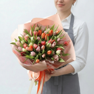 Букет тюльпанов "Ариэль"