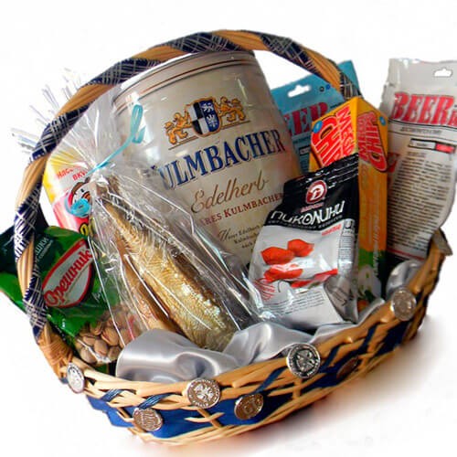 Подарочная корзина для мужчины 