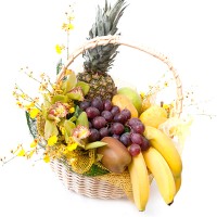 Фруктовая корзина "Летнее настроение"