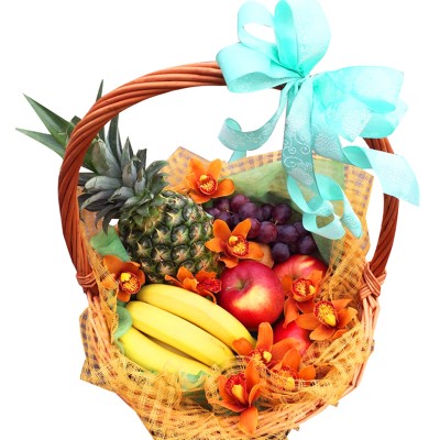 Фруктовая корзина на день рождения