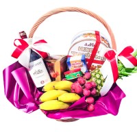 Подарочная продуктовая корзина