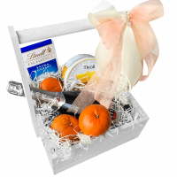 Подарочный набор в деревянном ящике "Момент радости"